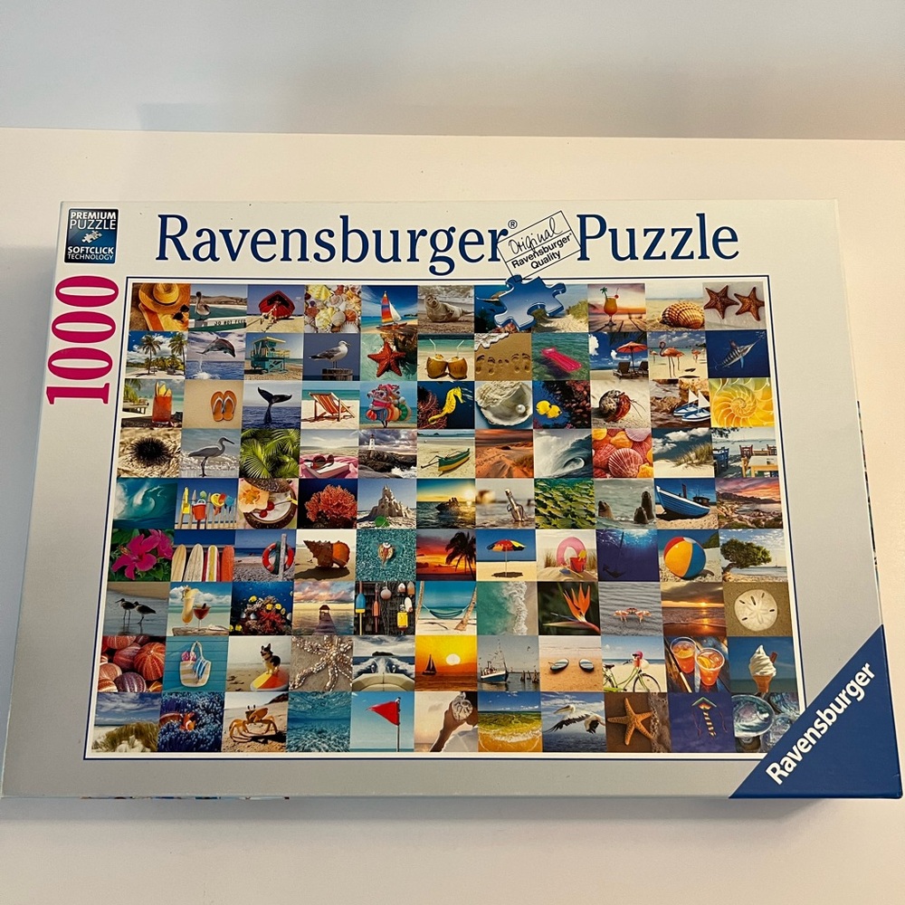 Ravensburger 99 Seaside Moments 1000 Piece Jigsaw Puzzle for Adults 27x20”